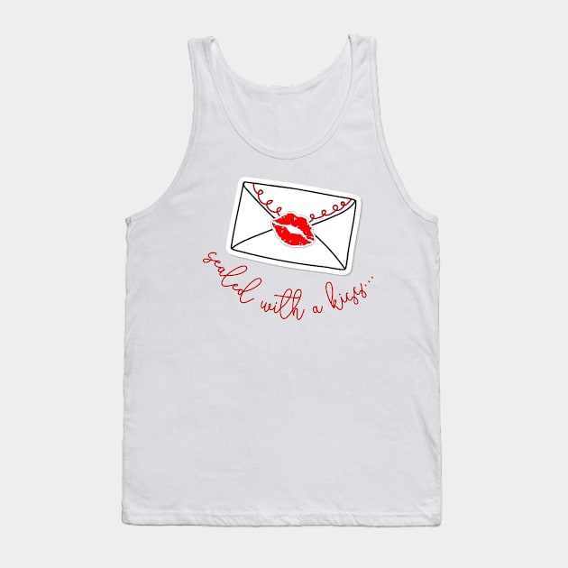 A Love Letter Sealed With A Kiss Tank Top by LegitHooligan